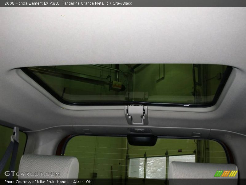 Tangerine Orange Metallic / Gray/Black 2008 Honda Element EX AWD