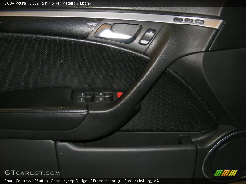 Satin Silver Metallic / Ebony 2004 Acura TL 3.2