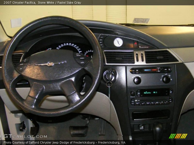 Stone White / Pastel Slate Gray 2007 Chrysler Pacifica