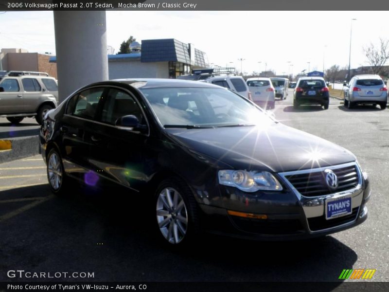 Mocha Brown / Classic Grey 2006 Volkswagen Passat 2.0T Sedan