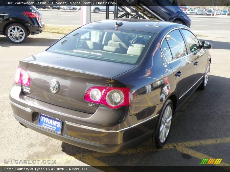 Mocha Brown / Classic Grey 2006 Volkswagen Passat 2.0T Sedan