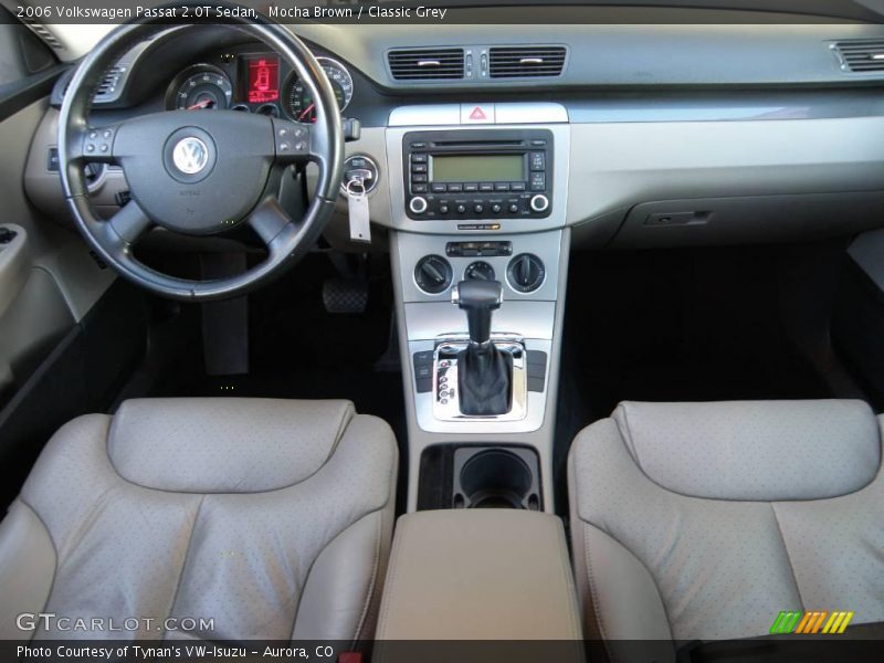 Mocha Brown / Classic Grey 2006 Volkswagen Passat 2.0T Sedan