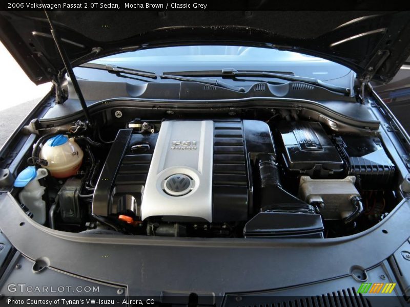 Mocha Brown / Classic Grey 2006 Volkswagen Passat 2.0T Sedan