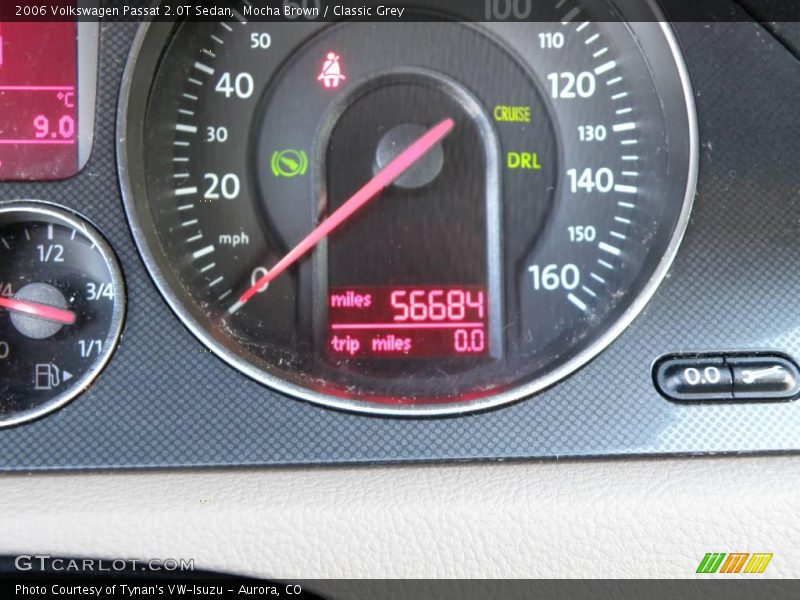 Mocha Brown / Classic Grey 2006 Volkswagen Passat 2.0T Sedan