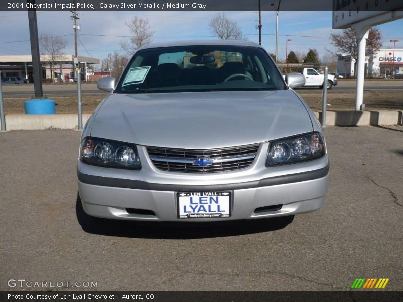 Galaxy Silver Metallic / Medium Gray 2004 Chevrolet Impala Police