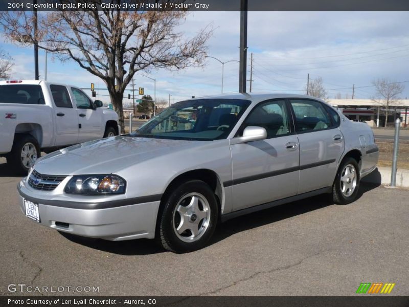 Galaxy Silver Metallic / Medium Gray 2004 Chevrolet Impala Police