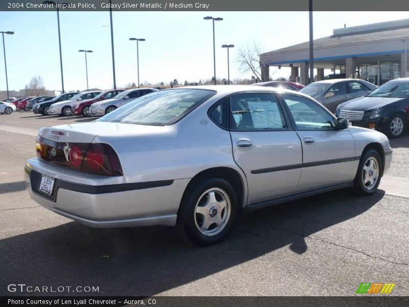 Galaxy Silver Metallic / Medium Gray 2004 Chevrolet Impala Police