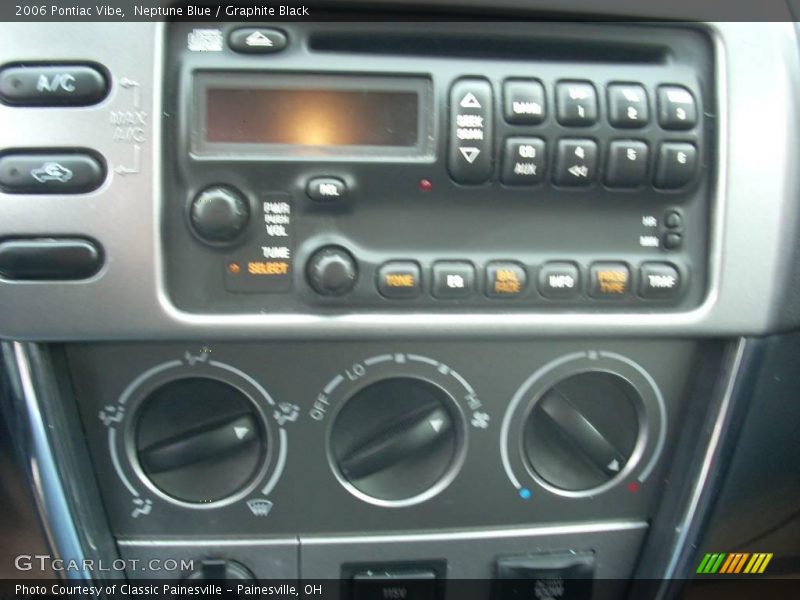 Neptune Blue / Graphite Black 2006 Pontiac Vibe