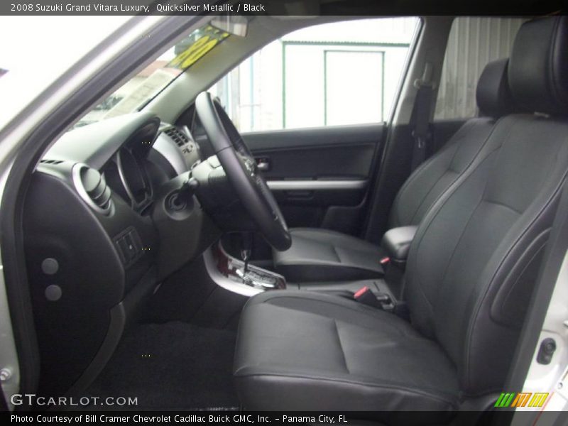 Quicksilver Metallic / Black 2008 Suzuki Grand Vitara Luxury