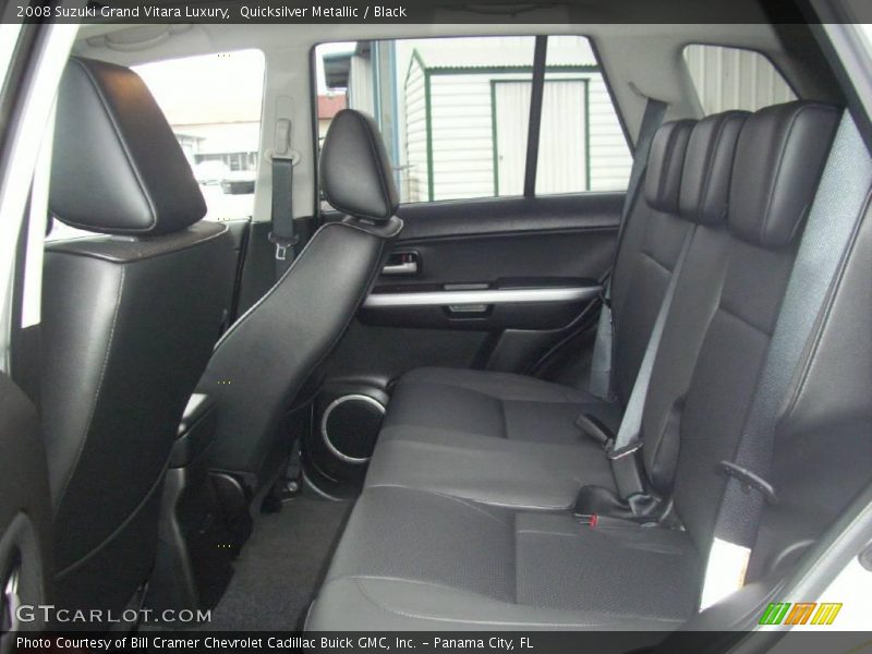 Quicksilver Metallic / Black 2008 Suzuki Grand Vitara Luxury