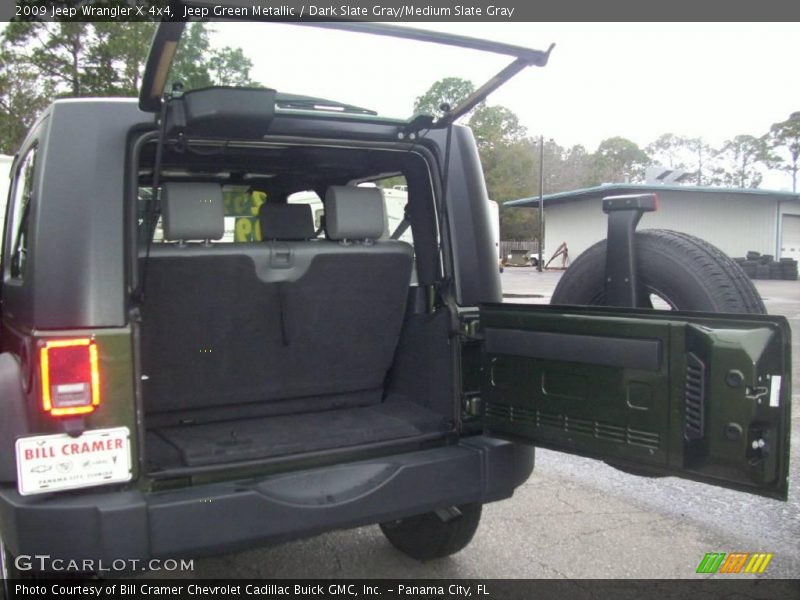 Jeep Green Metallic / Dark Slate Gray/Medium Slate Gray 2009 Jeep Wrangler X 4x4