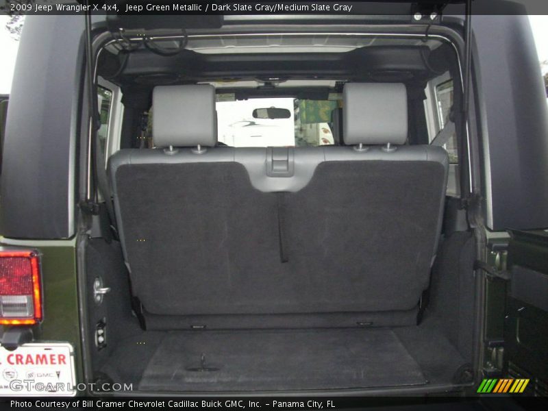 Jeep Green Metallic / Dark Slate Gray/Medium Slate Gray 2009 Jeep Wrangler X 4x4