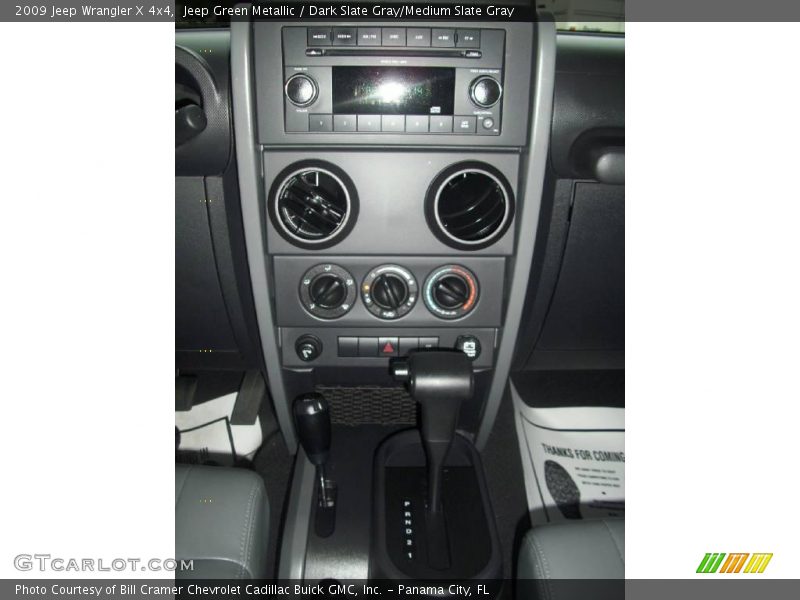 Jeep Green Metallic / Dark Slate Gray/Medium Slate Gray 2009 Jeep Wrangler X 4x4