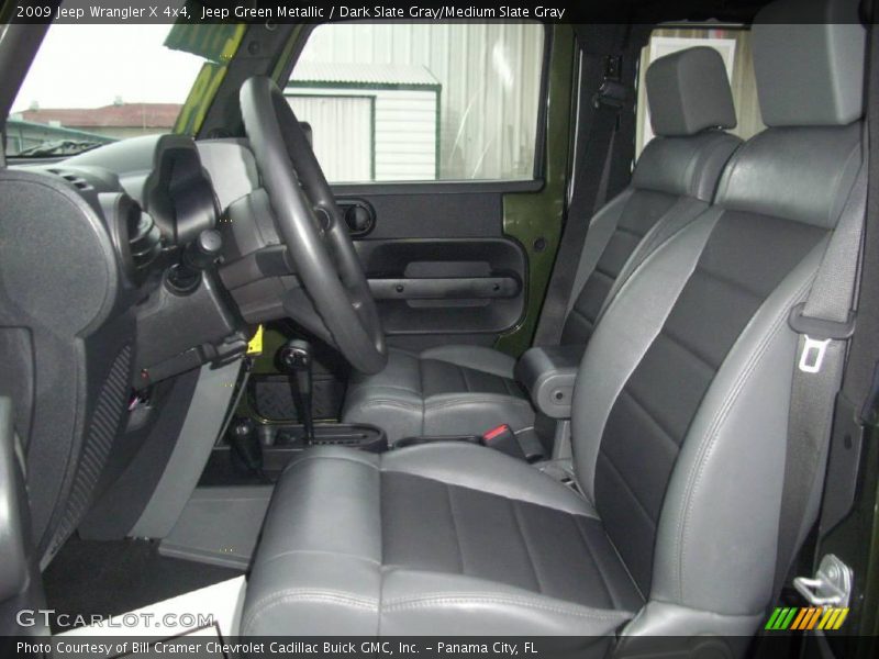 Jeep Green Metallic / Dark Slate Gray/Medium Slate Gray 2009 Jeep Wrangler X 4x4