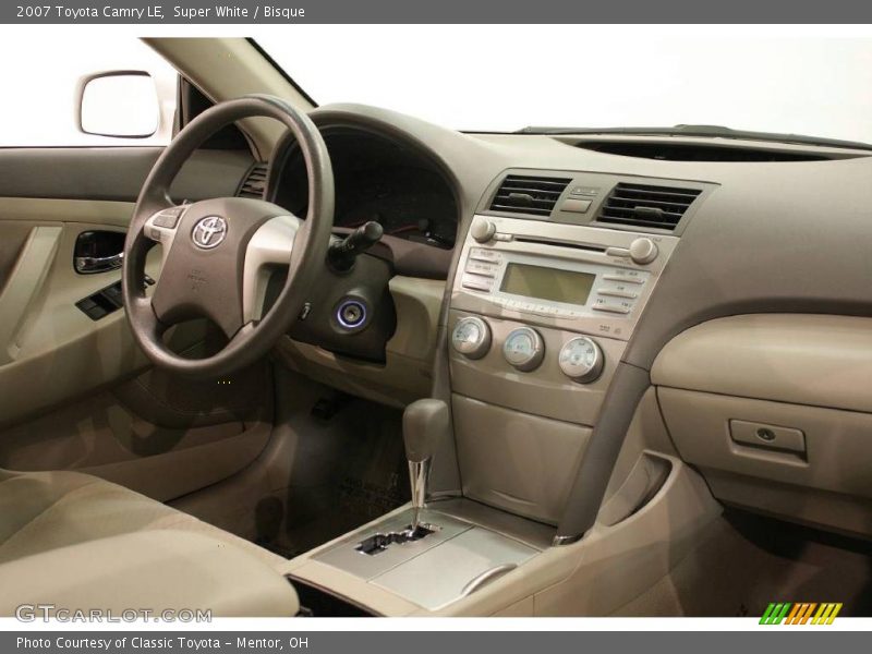 Super White / Bisque 2007 Toyota Camry LE