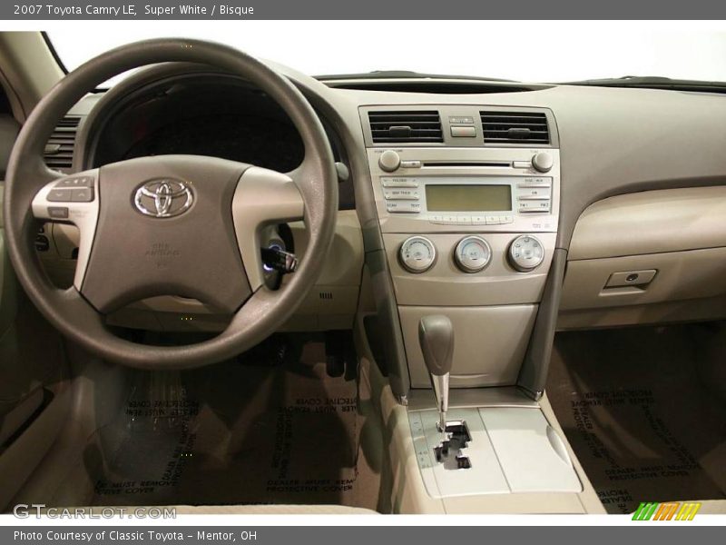 Super White / Bisque 2007 Toyota Camry LE