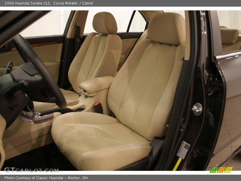 Cocoa Metallic / Camel 2009 Hyundai Sonata GLS