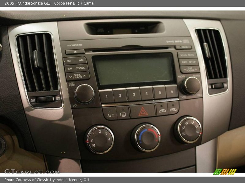 Cocoa Metallic / Camel 2009 Hyundai Sonata GLS