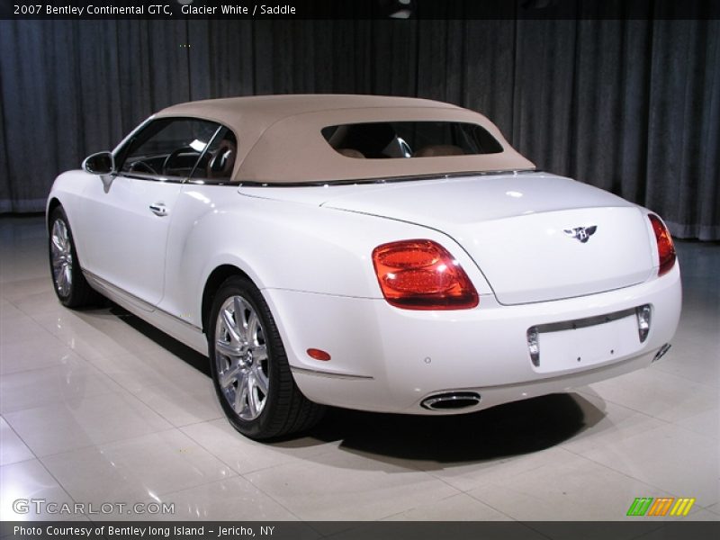 Glacier White / Saddle 2007 Bentley Continental GTC