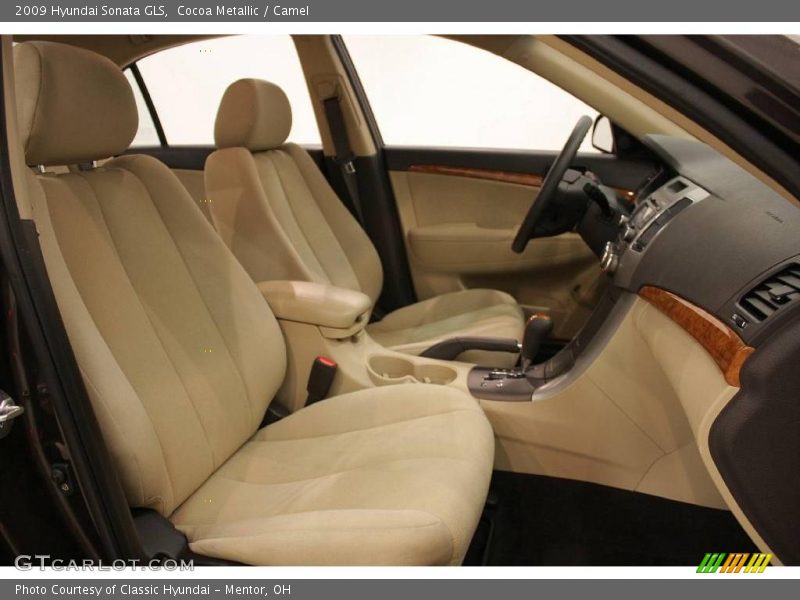 Cocoa Metallic / Camel 2009 Hyundai Sonata GLS