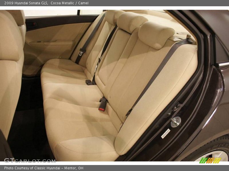 Cocoa Metallic / Camel 2009 Hyundai Sonata GLS