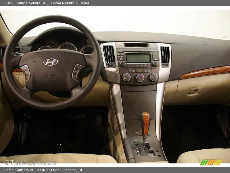Cocoa Metallic / Camel 2009 Hyundai Sonata GLS
