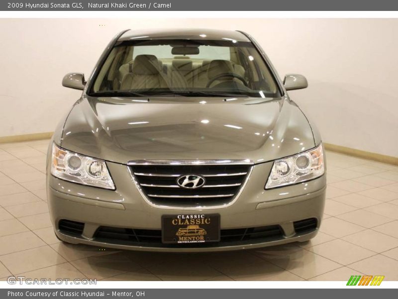 Natural Khaki Green / Camel 2009 Hyundai Sonata GLS