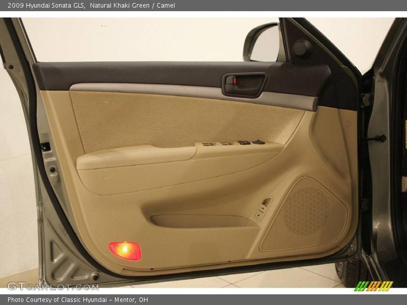 Natural Khaki Green / Camel 2009 Hyundai Sonata GLS