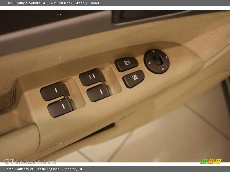 Natural Khaki Green / Camel 2009 Hyundai Sonata GLS