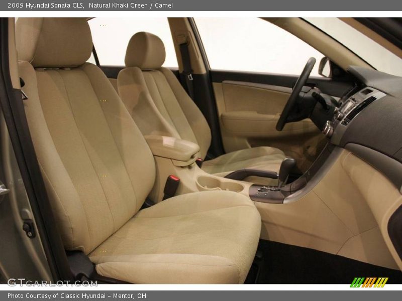 Natural Khaki Green / Camel 2009 Hyundai Sonata GLS