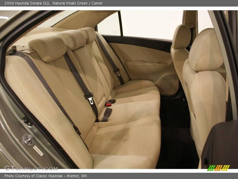 Natural Khaki Green / Camel 2009 Hyundai Sonata GLS