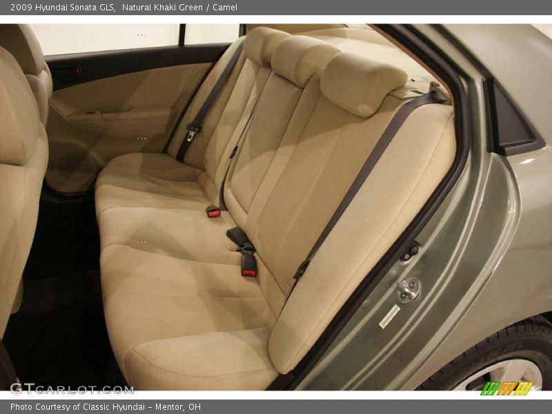 Natural Khaki Green / Camel 2009 Hyundai Sonata GLS