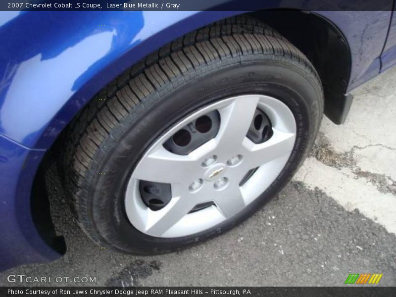 Laser Blue Metallic / Gray 2007 Chevrolet Cobalt LS Coupe