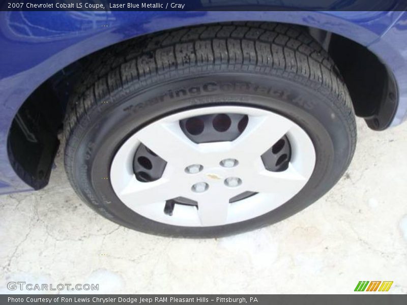 Laser Blue Metallic / Gray 2007 Chevrolet Cobalt LS Coupe