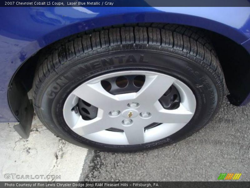 Laser Blue Metallic / Gray 2007 Chevrolet Cobalt LS Coupe