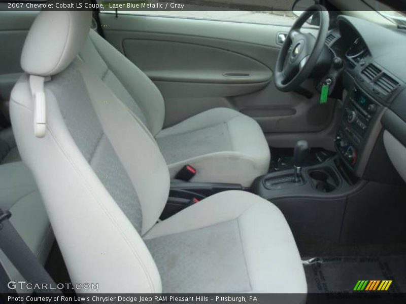 Laser Blue Metallic / Gray 2007 Chevrolet Cobalt LS Coupe