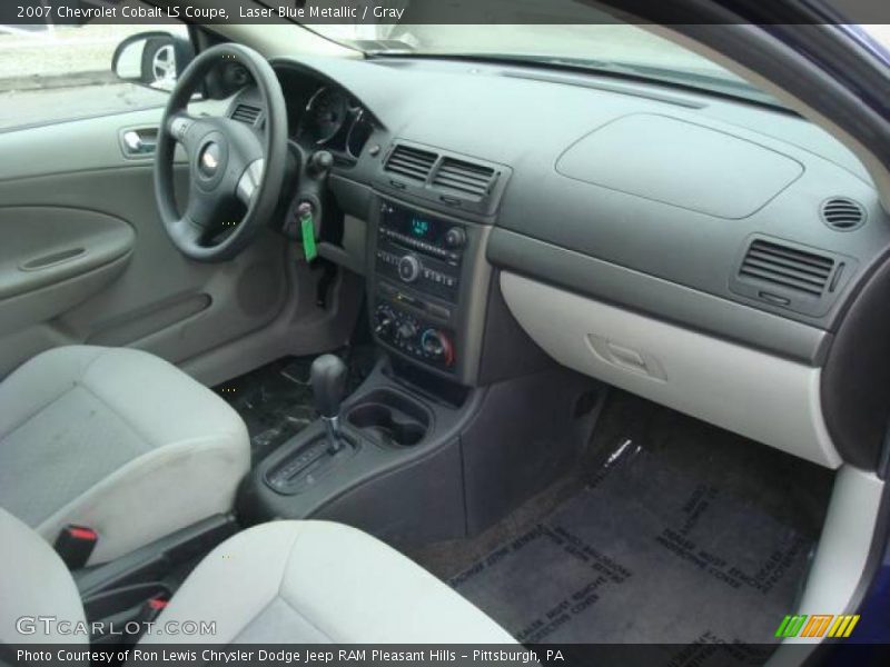 Laser Blue Metallic / Gray 2007 Chevrolet Cobalt LS Coupe