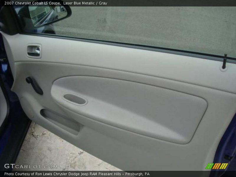 Laser Blue Metallic / Gray 2007 Chevrolet Cobalt LS Coupe