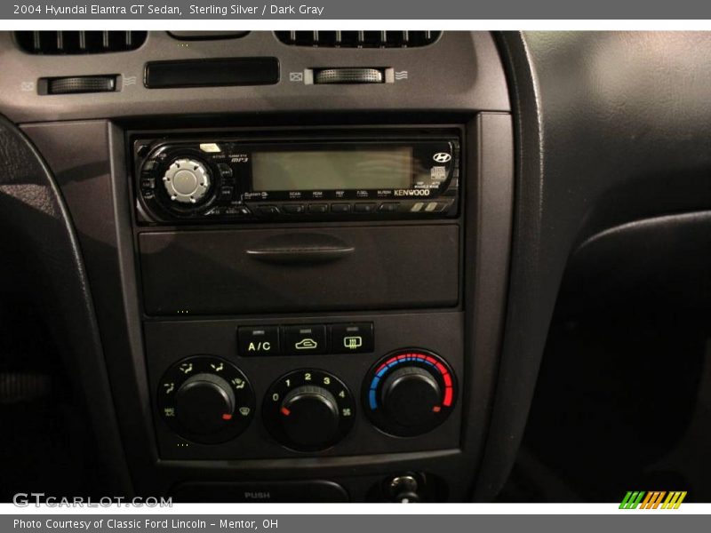 Sterling Silver / Dark Gray 2004 Hyundai Elantra GT Sedan