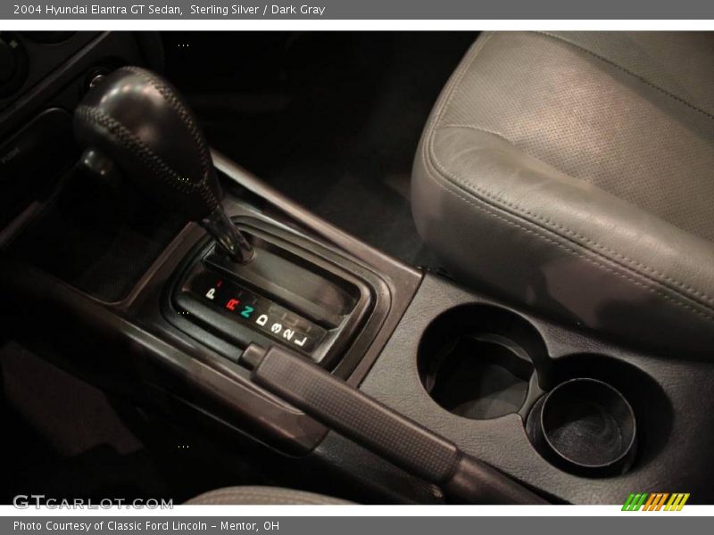 Sterling Silver / Dark Gray 2004 Hyundai Elantra GT Sedan