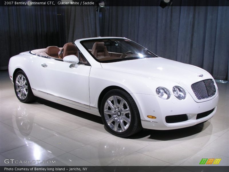 Glacier White / Saddle 2007 Bentley Continental GTC