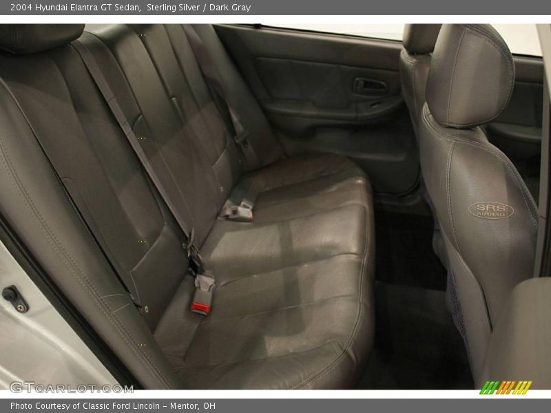 Sterling Silver / Dark Gray 2004 Hyundai Elantra GT Sedan