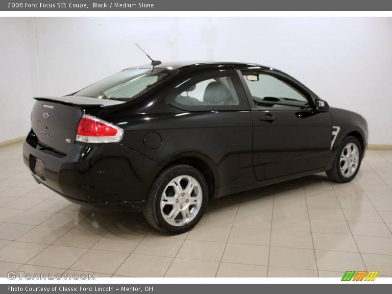 Black / Medium Stone 2008 Ford Focus SES Coupe