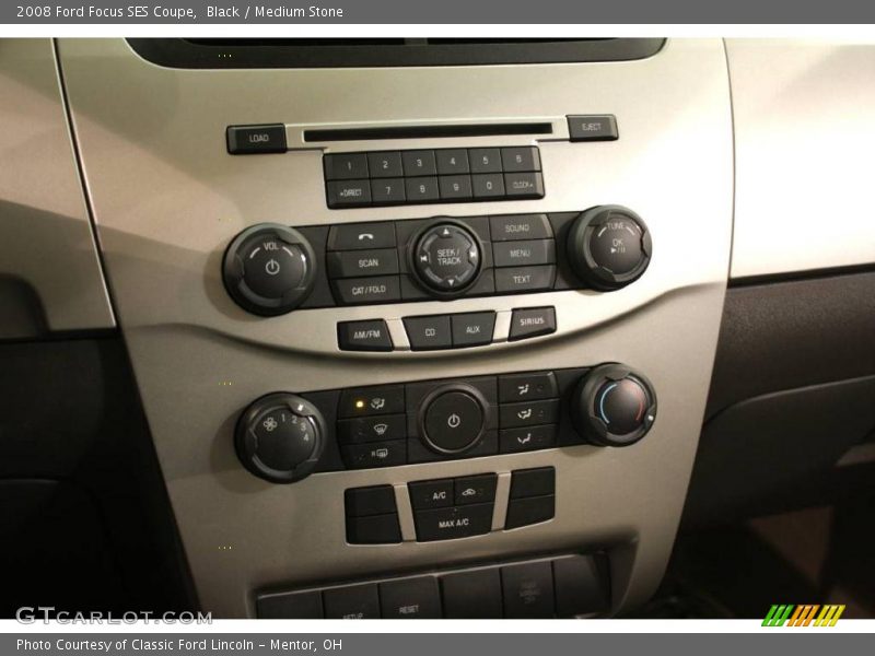 Black / Medium Stone 2008 Ford Focus SES Coupe