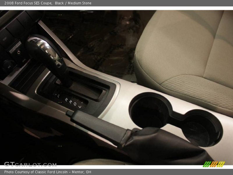 Black / Medium Stone 2008 Ford Focus SES Coupe