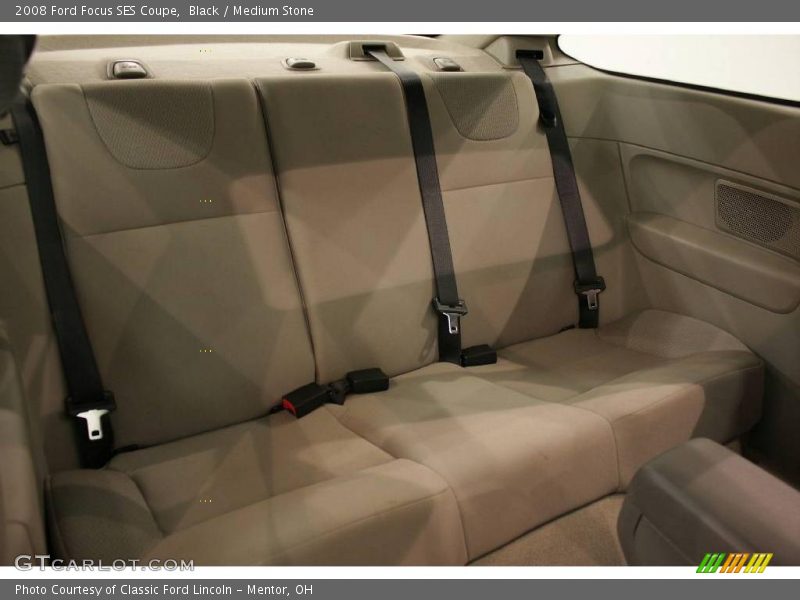 Black / Medium Stone 2008 Ford Focus SES Coupe