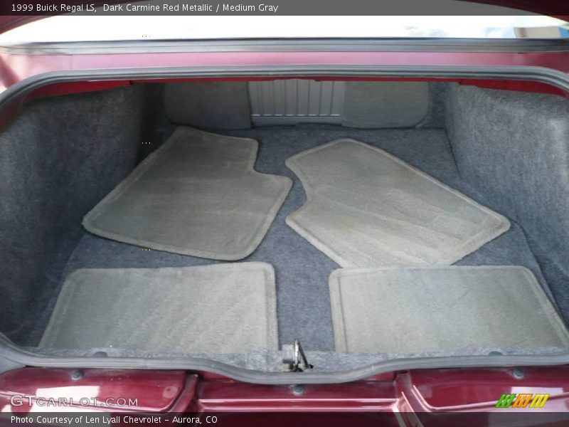 Dark Carmine Red Metallic / Medium Gray 1999 Buick Regal LS