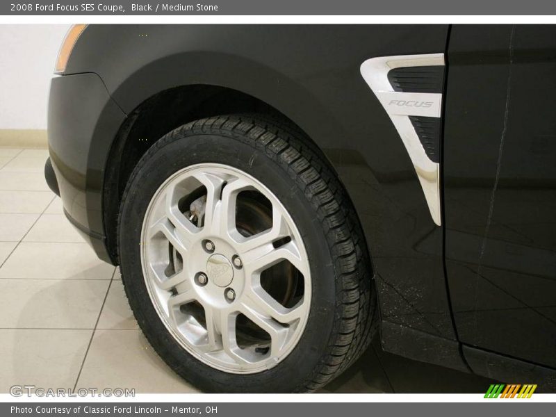 Black / Medium Stone 2008 Ford Focus SES Coupe