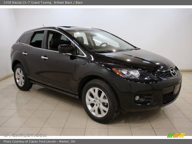 Brilliant Black / Black 2008 Mazda CX-7 Grand Touring