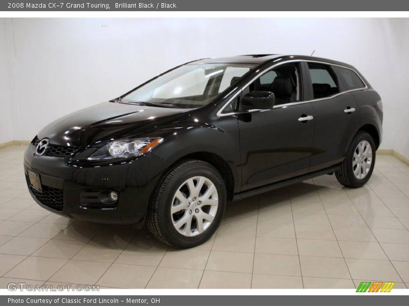 Brilliant Black / Black 2008 Mazda CX-7 Grand Touring